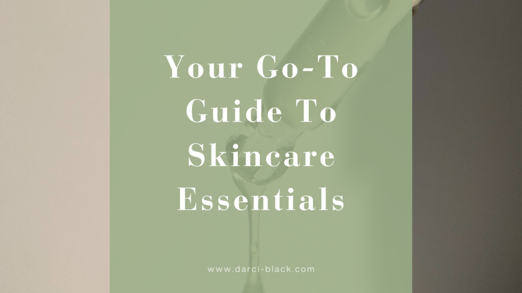 skincare essentials banner 