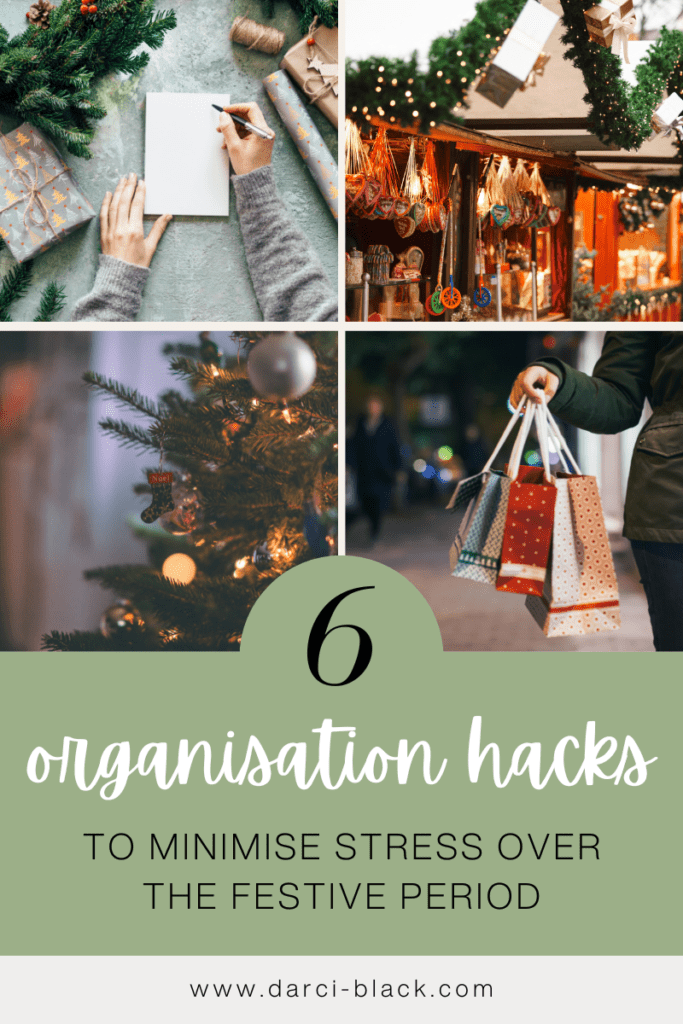 6 organisation hacks pin