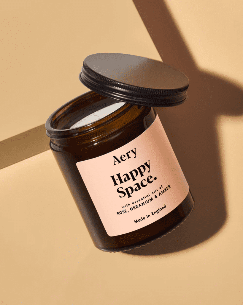 aery living happy space candle 